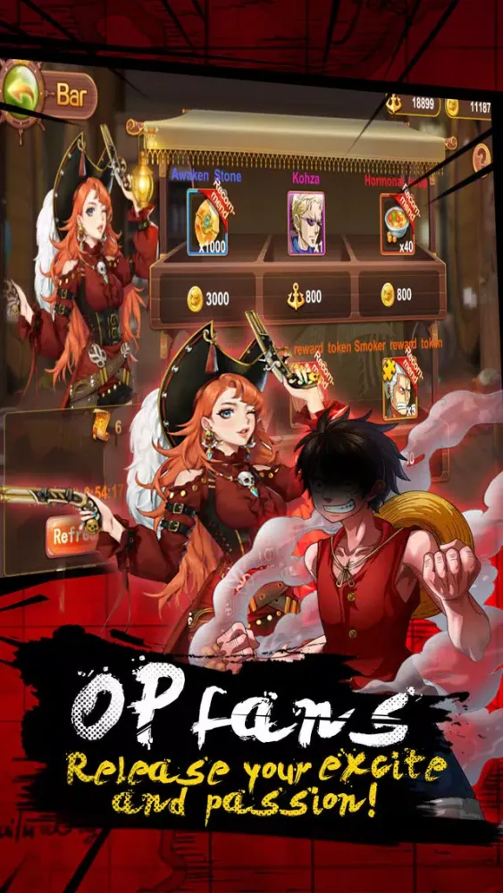 Captures d'écran de King Of Pirates：Grand Line