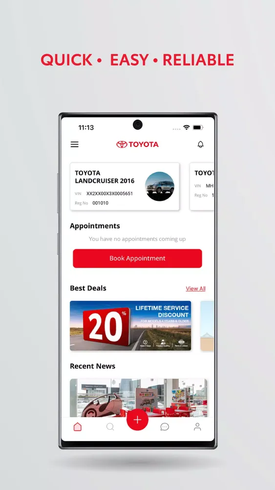 Capturas de pantalla de Toyota Bahrain