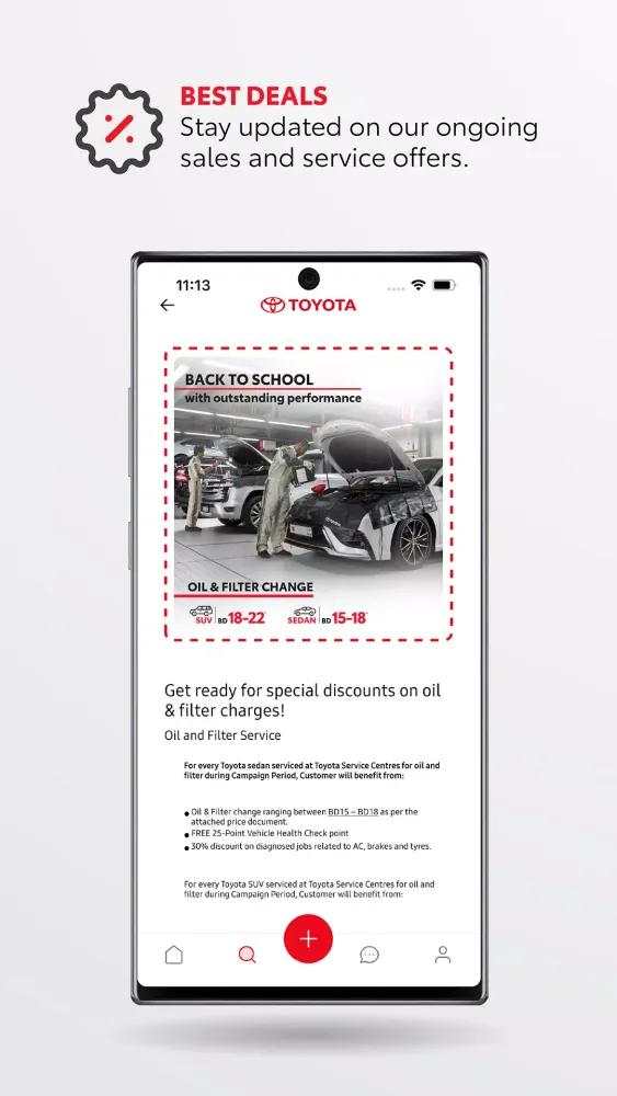 Capturas de pantalla de Toyota Bahrain