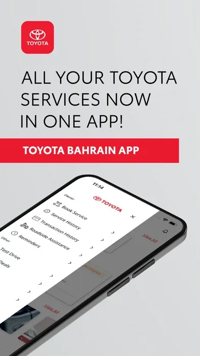 Tangkapan layar Toyota Bahrain