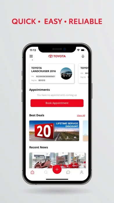 Tangkapan layar Toyota Bahrain
