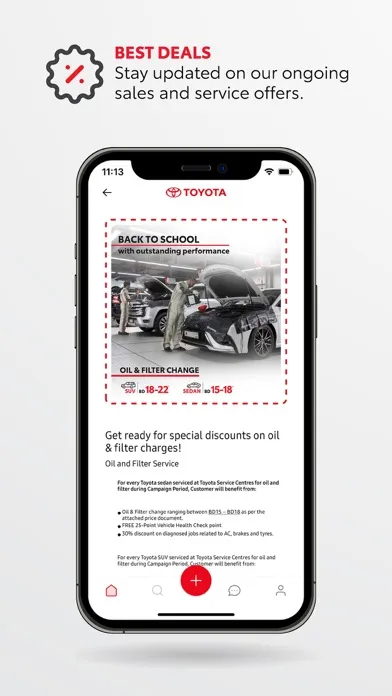 Tangkapan layar Toyota Bahrain