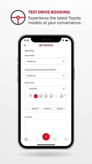 Tangkapan layar Toyota Bahrain