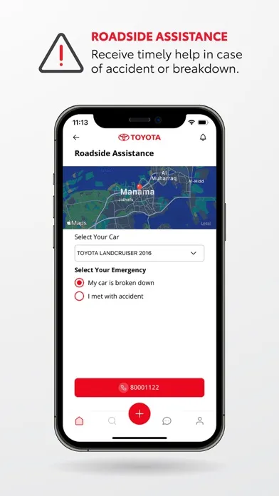 Tangkapan layar Toyota Bahrain