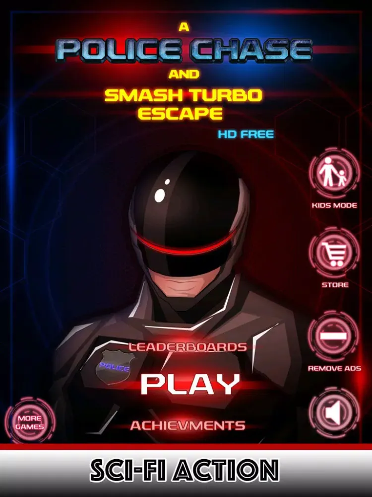 تصاویر A Police Chase And Smash Turbo Escape iPad 