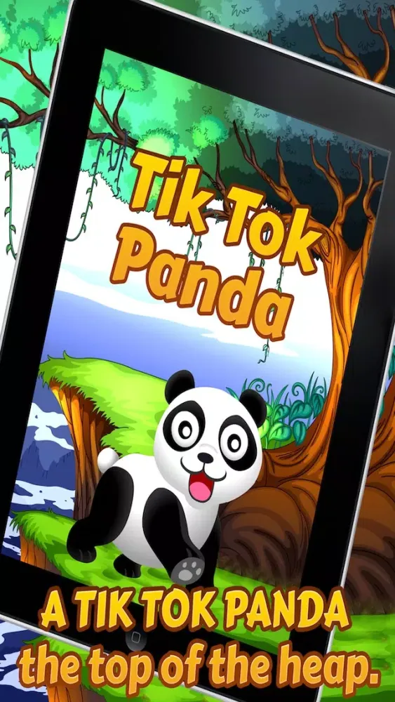 Tangkapan skrin Tik Tok Panda