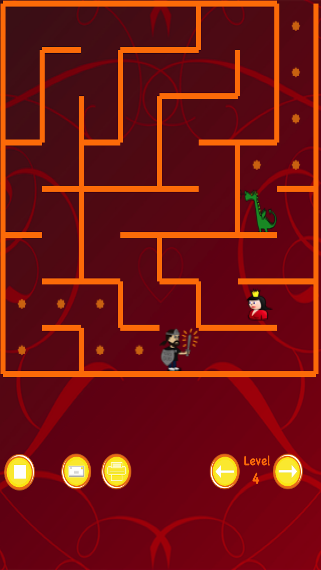 Dragon and Knight Maze (save the princess) Screenshots