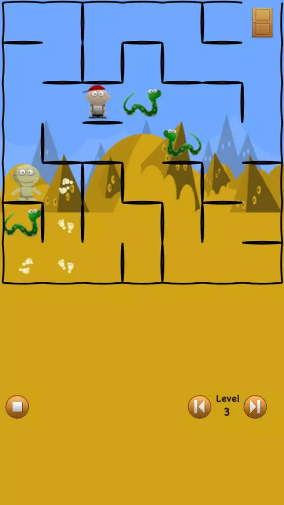 Pyramid Escape (run for the mummy) 스크린샷