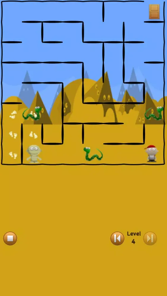 Pyramid Escape (run for the mummy) 스크린샷
