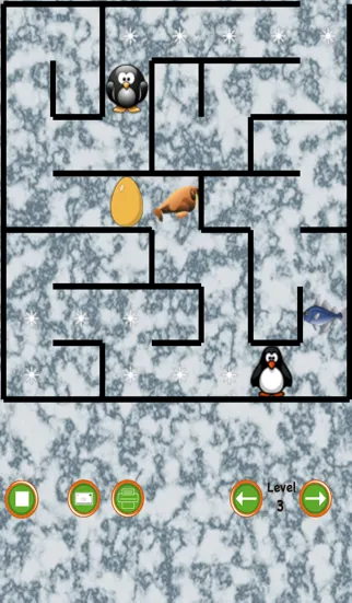 Penguin Maze Race (find the egg) Ekran Görüntüleri