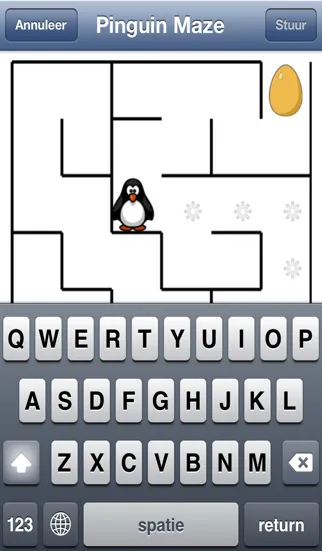 Penguin Maze Race (find the egg) Ekran Görüntüleri