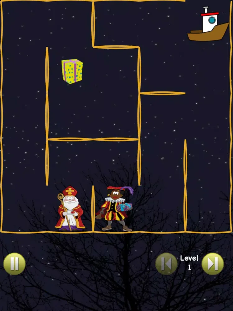 Sinterklaas and Piet lost presents (dutch 5 december feast) iPad  Screenshots