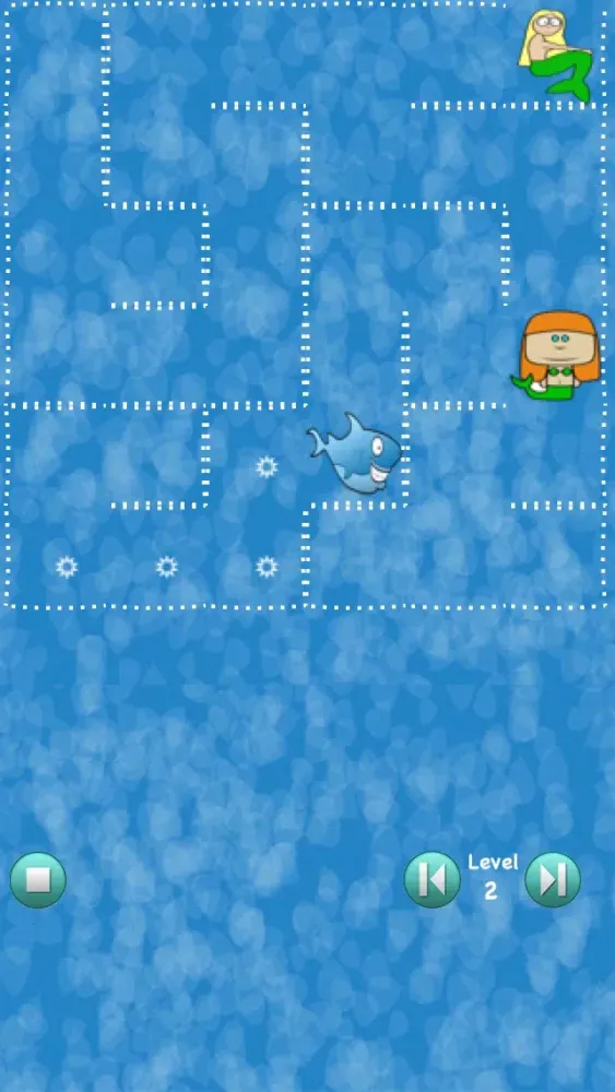 Mermaid Lost (escape from the shark) Screenshots