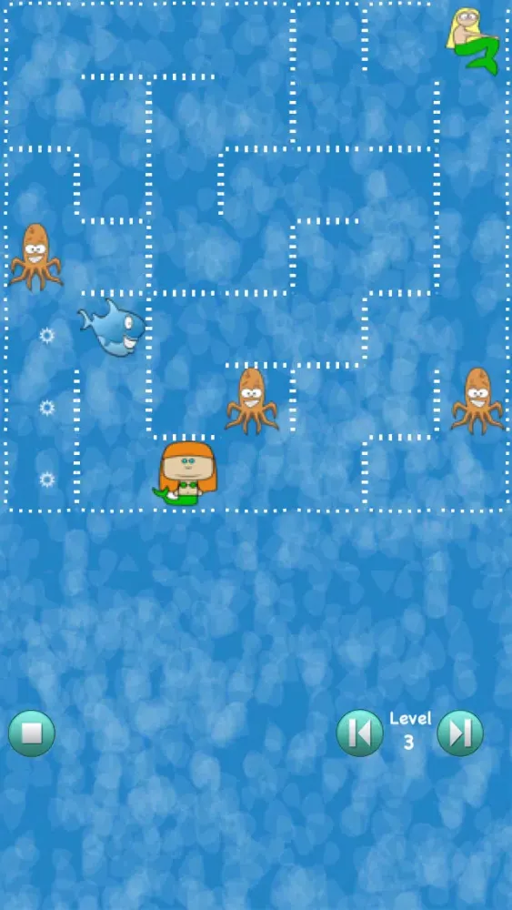 Mermaid Lost (escape from the shark) Screenshots