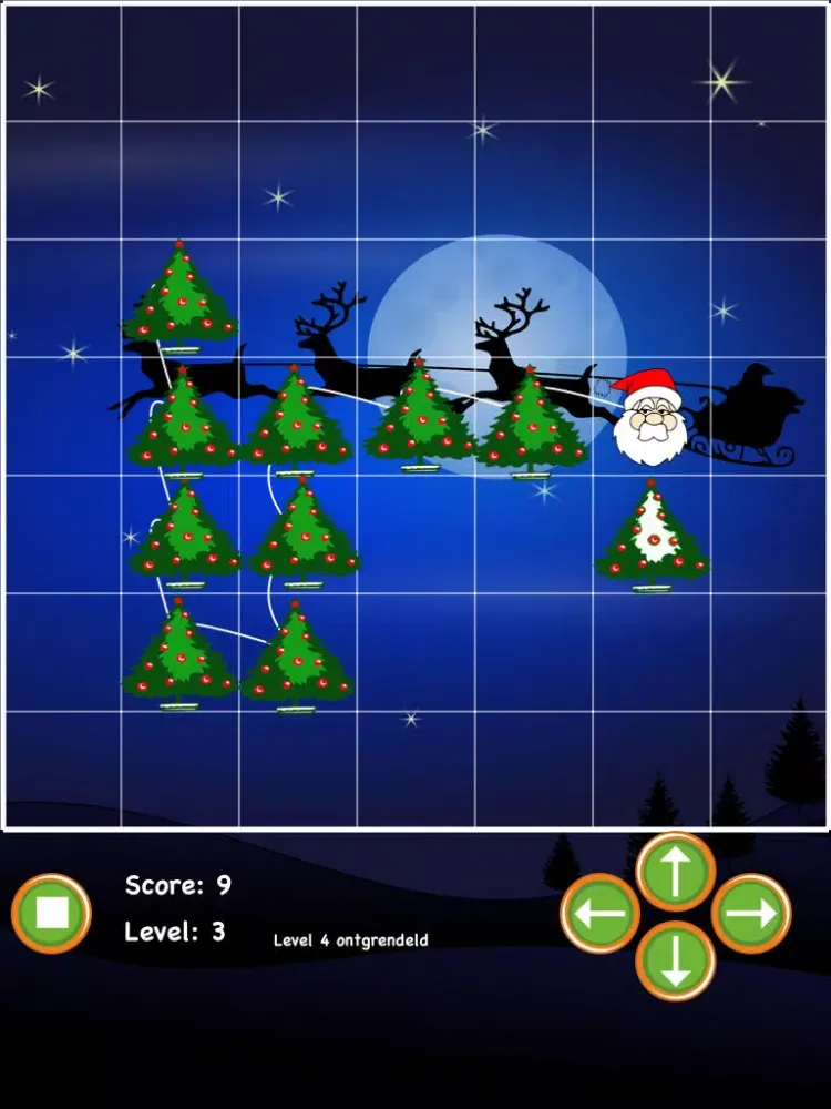 Santas Xmas Tree Hunt (a modern snake) iPad  스크린샷