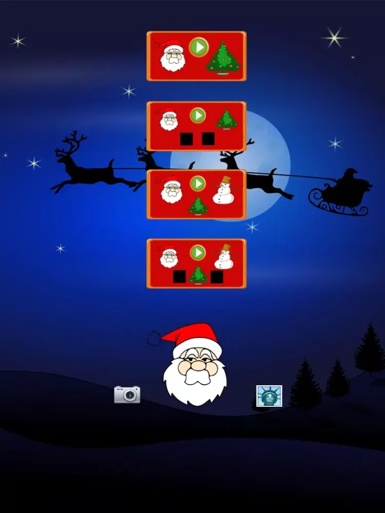 Santas Xmas Tree Hunt (a modern snake) iPad  스크린샷