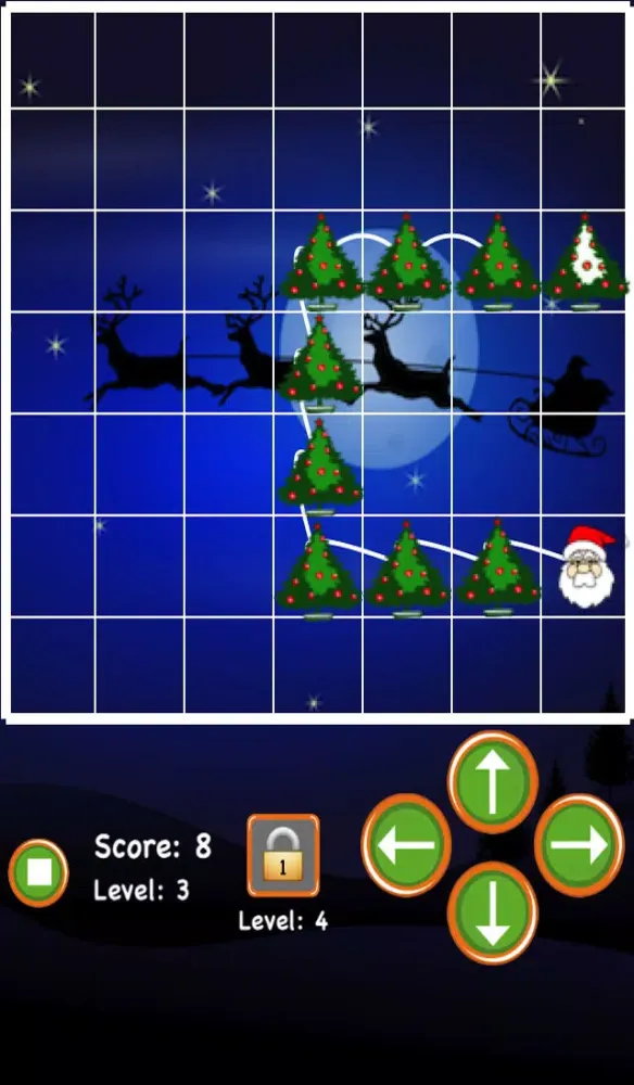 Santas Xmas Tree Hunt (a modern snake) 스크린샷