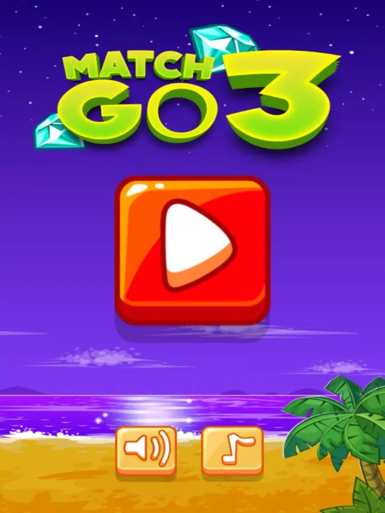 Tangkapan skrin Match 3 Go iPad 
