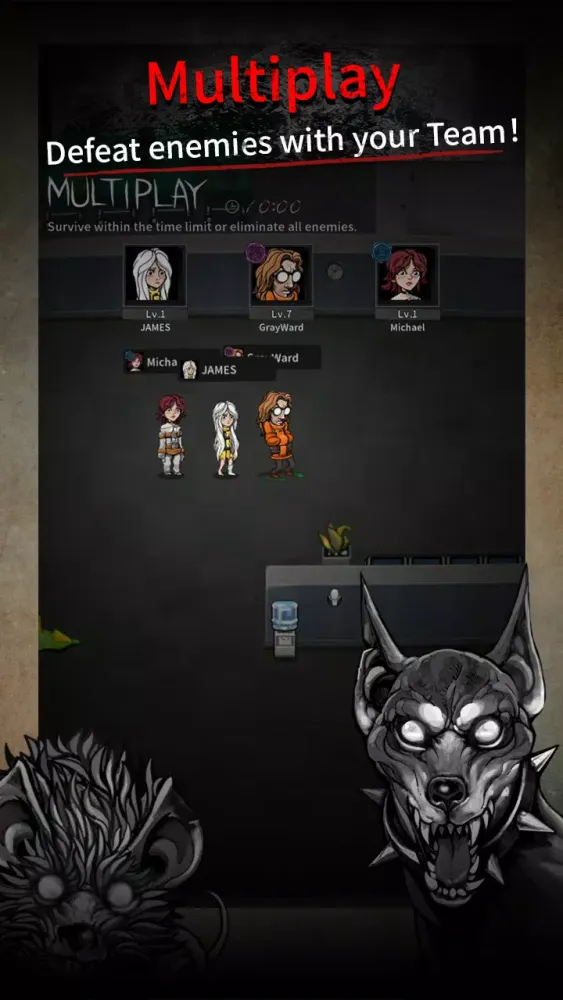 Gray Ward: Horror Defense Game Screenshots