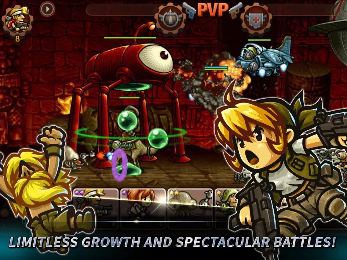Metal Slug Infinity: Idle Game iPad  Screenshots