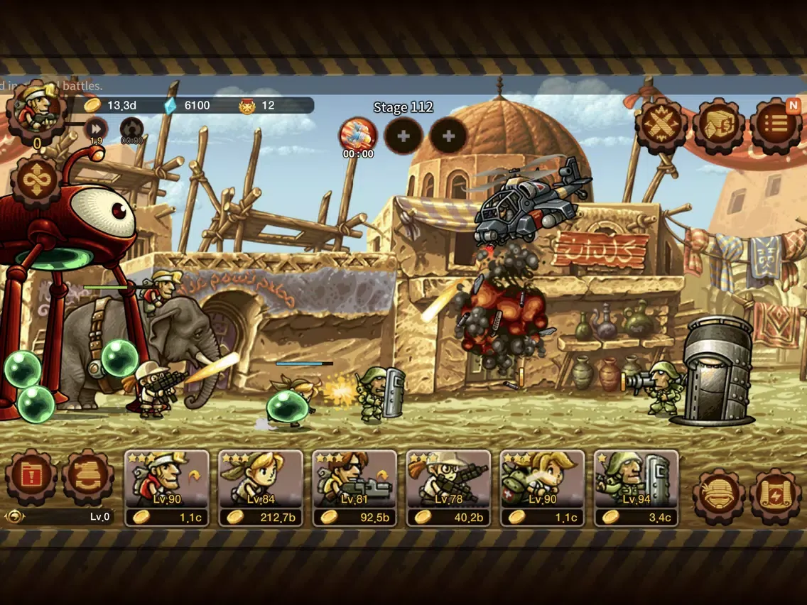 Metal Slug Infinity: Idle Game iPad  Screenshots