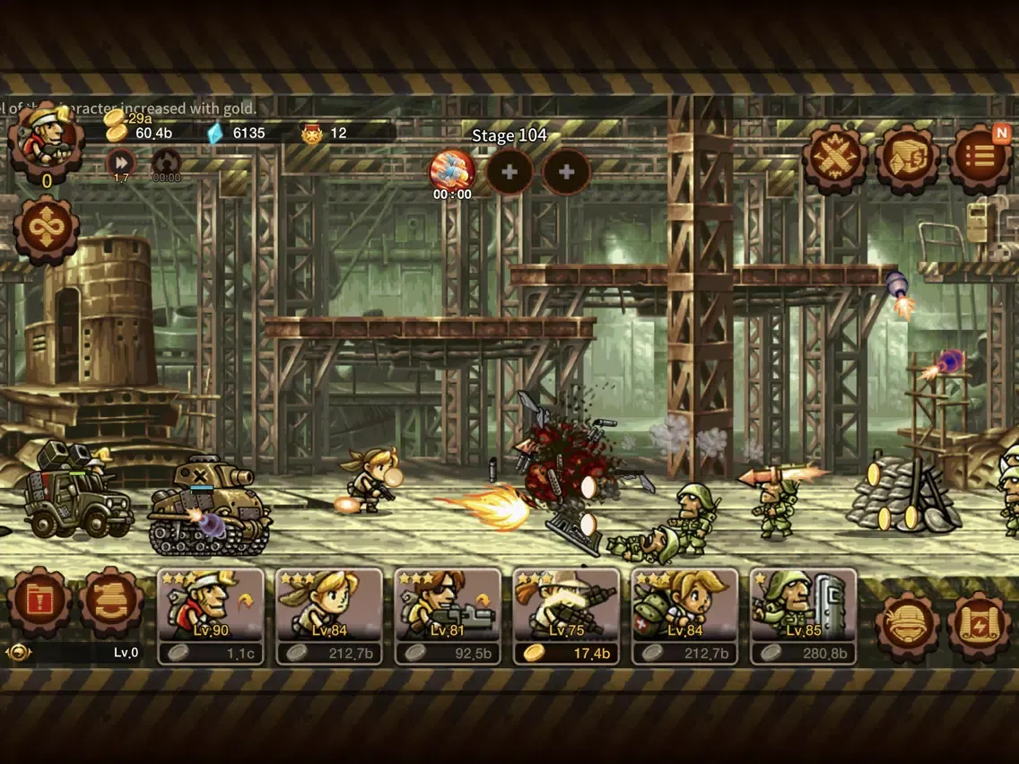 Metal Slug Infinity: Idle Game iPad  Screenshots