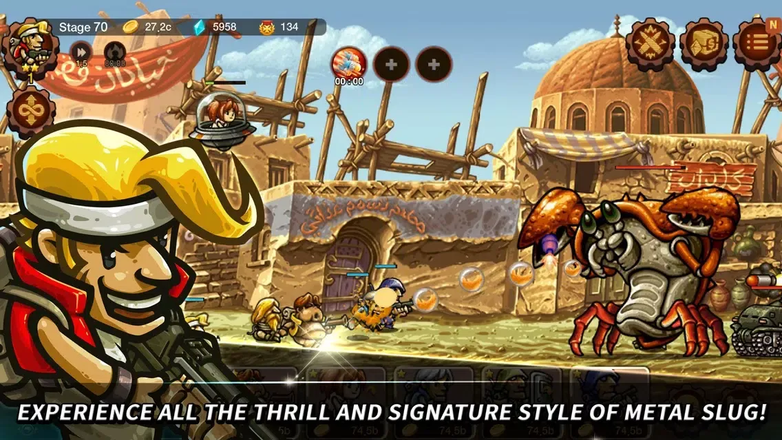 Metal Slug Infinity: Idle Game Screenshots