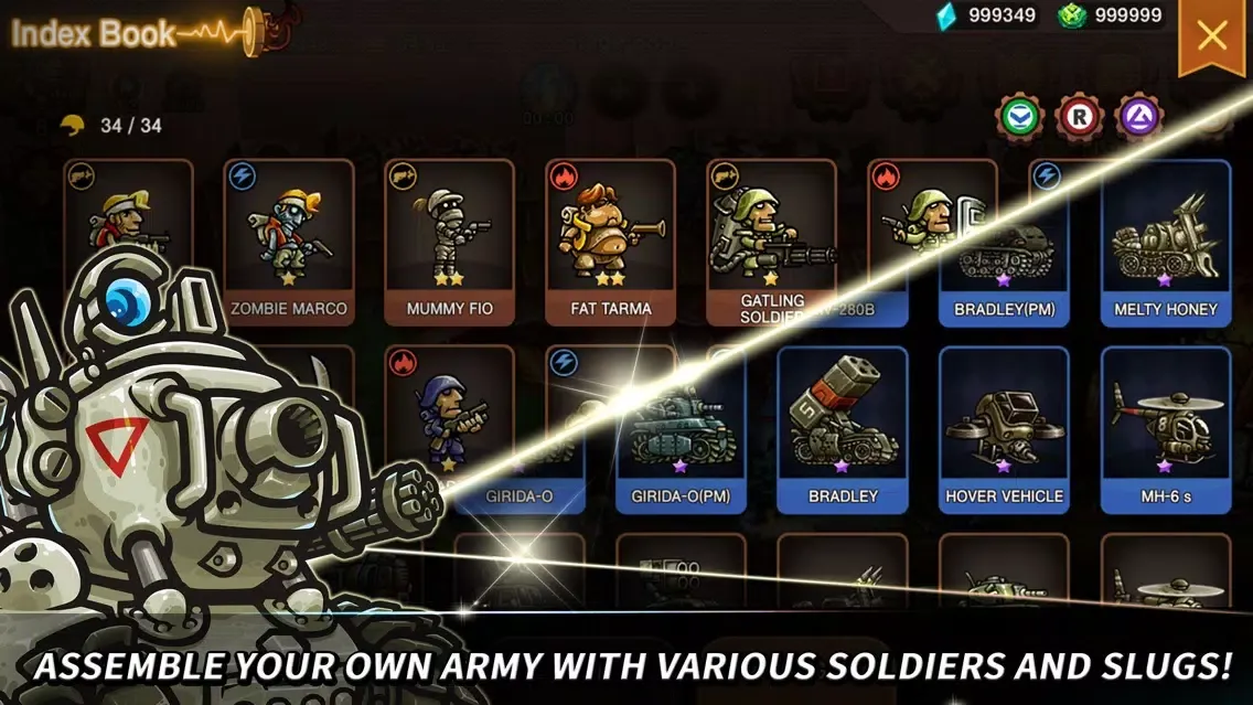 Metal Slug Infinity: Idle Game Screenshots