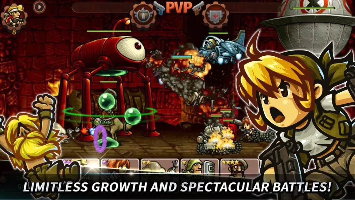 Metal Slug Infinity: Idle Game Screenshots