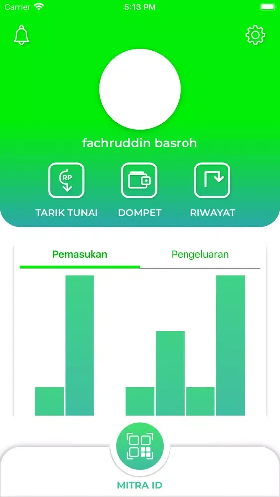 Tangkapan layar Mitra OTU