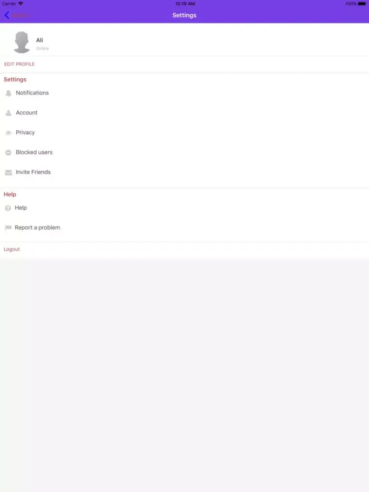 تصاویر ekle.in messenger iPad 