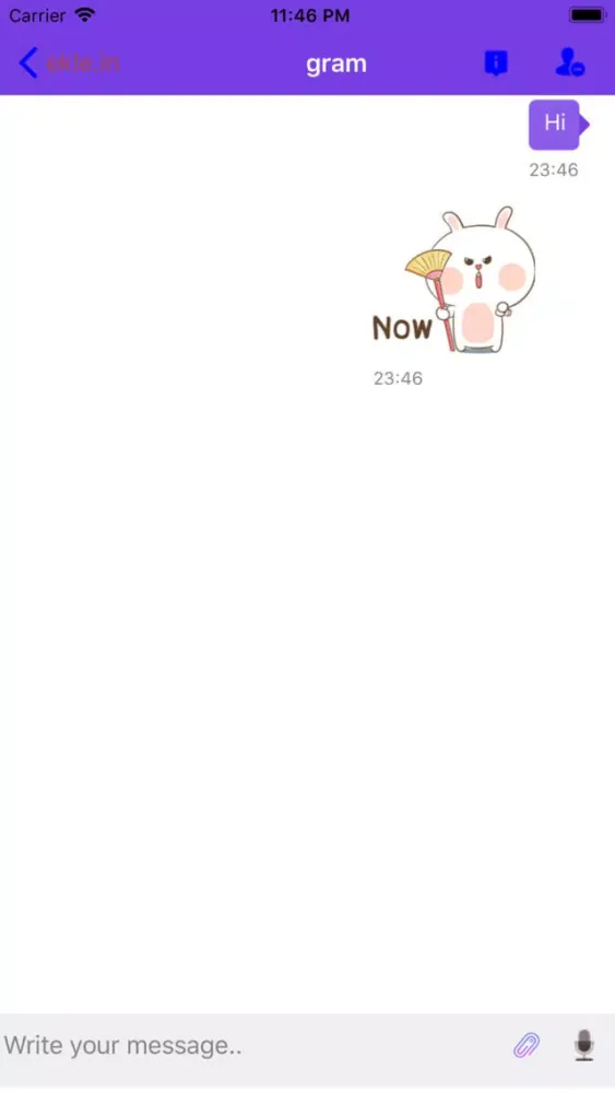 تصاویر ekle.in messenger
