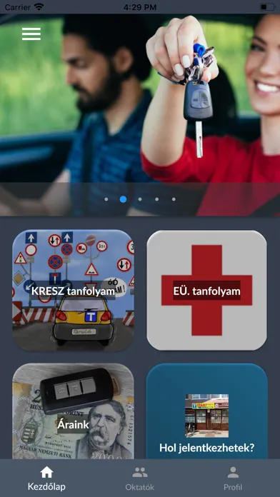 Start Autós Motoros Iskola Screenshots