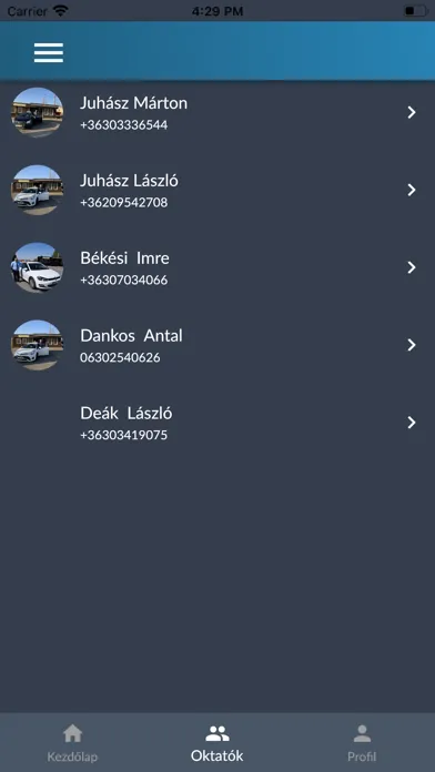 Start Autós Motoros Iskola Screenshots