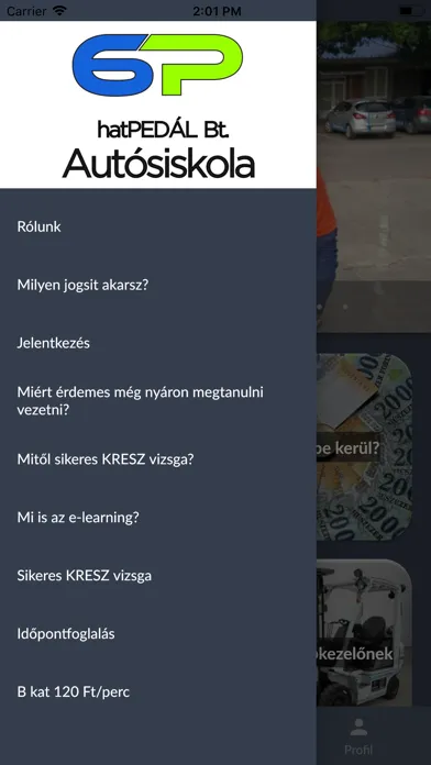 Hatpedál Autósiskola स्क्रीनशॉट