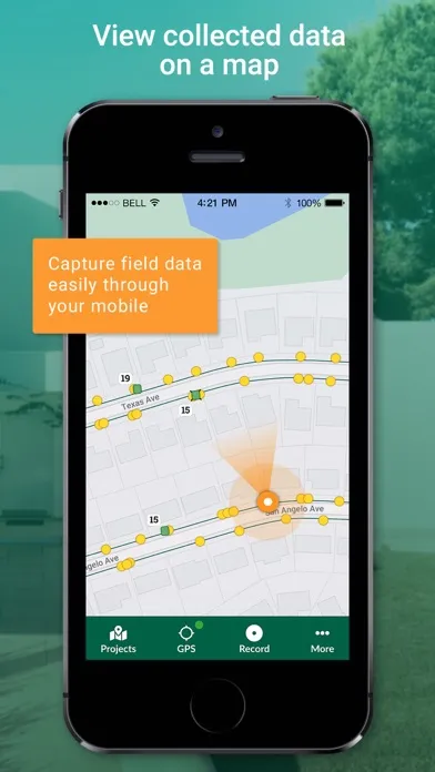 Capturas de tela do EKM Maps
