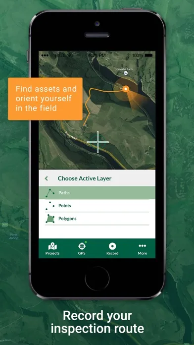 Capturas de tela do EKM Maps