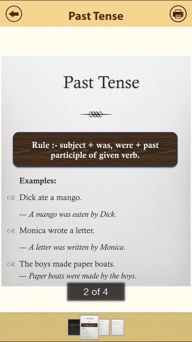 Capturas de pantalla de Grammar Express: Active & Passive Voice