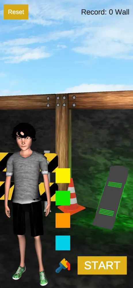 Screenshot di Flying Skateboard