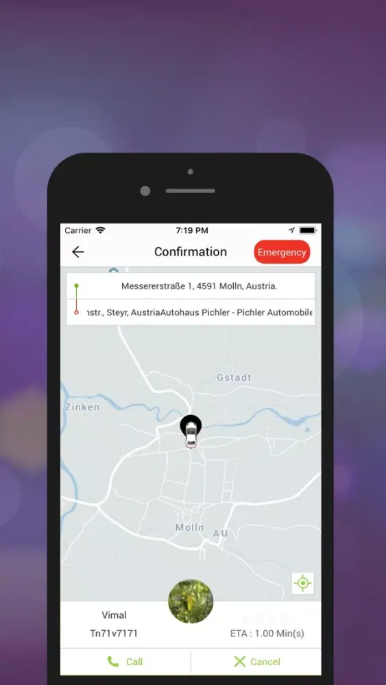 Eko Taxi Mödling und Umgebung應用截圖