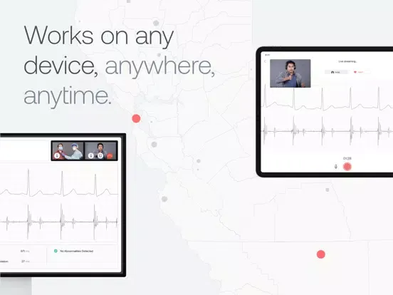 Captures d'écran de Eko Telehealth App iPad 