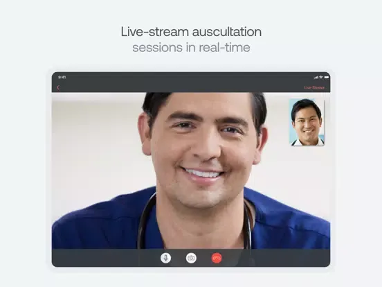 Captures d'écran de Eko Telehealth App iPad 