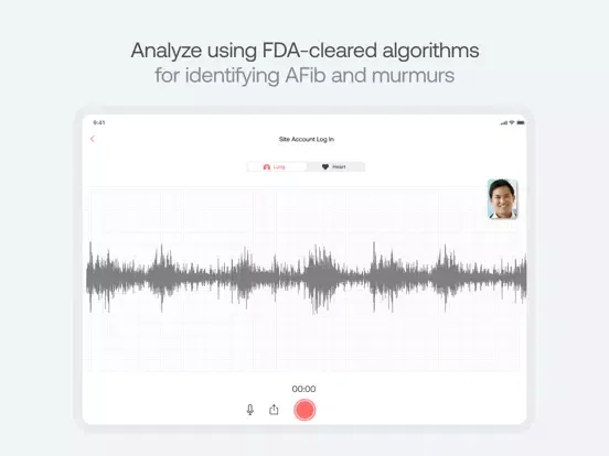 Captures d'écran de Eko Telehealth App iPad 