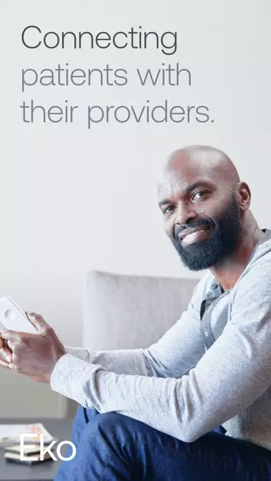 Captures d'écran de Eko Telehealth App