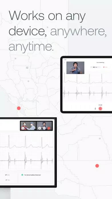 Captures d'écran de Eko Telehealth App