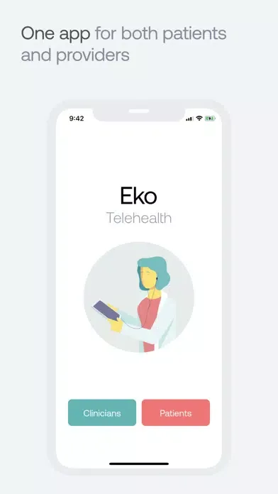 Captures d'écran de Eko Telehealth App