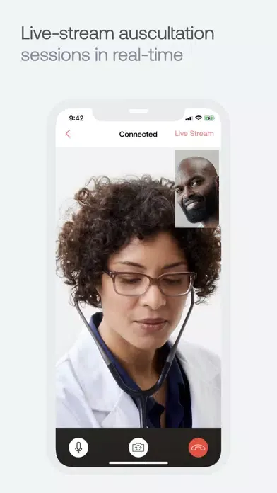 Captures d'écran de Eko Telehealth App