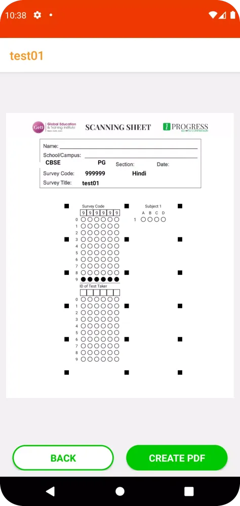 iprogress scanner Screenshots