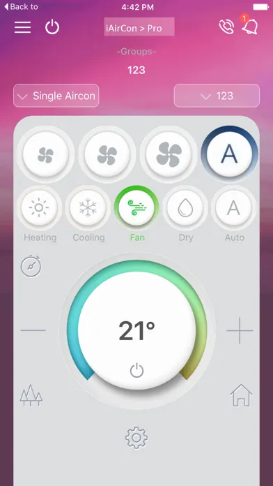 iAirCon>Pro Screenshots
