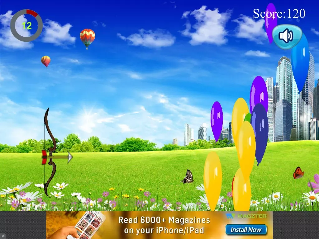 Balloon Shoot Game iPad  سکرین شاٹس